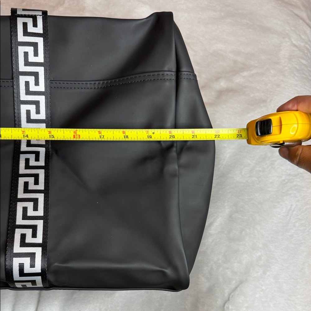 Versace Black and White Duffel Bag - Picture 2 of 12